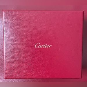 Original Cartier bracelet box and outer box. Like New